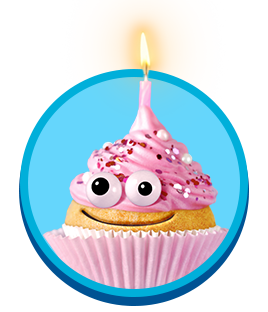 Erstelle einen Film mit unserem Cupcake