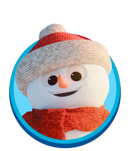 Erstelle einen Film mit unserem Schneemann